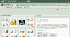 Desktop Screenshot of gummibaehr.deviantart.com