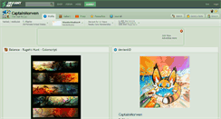 Desktop Screenshot of captainmorwen.deviantart.com