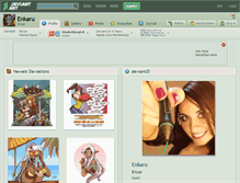 Tablet Screenshot of enkaru.deviantart.com