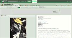 Desktop Screenshot of moonshadow-27.deviantart.com