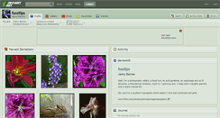 Desktop Screenshot of fossilips.deviantart.com