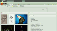 Desktop Screenshot of pehzazz.deviantart.com
