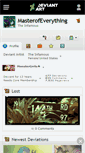 Mobile Screenshot of masterofeverything.deviantart.com