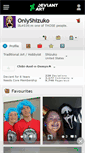 Mobile Screenshot of onlyshizuko.deviantart.com