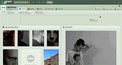 Desktop Screenshot of naked-boy.deviantart.com