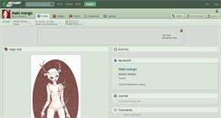 Desktop Screenshot of maki-mango.deviantart.com