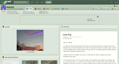 Desktop Screenshot of melody5.deviantart.com