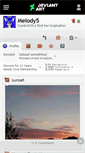 Mobile Screenshot of melody5.deviantart.com