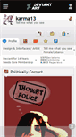 Mobile Screenshot of karma13.deviantart.com