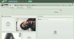Desktop Screenshot of kniggie.deviantart.com
