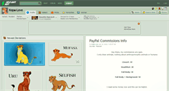 Desktop Screenshot of kopa-love.deviantart.com