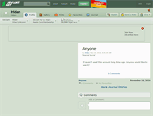 Tablet Screenshot of hidan.deviantart.com