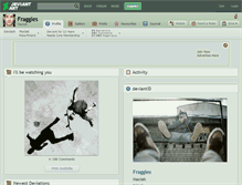 Tablet Screenshot of fraggles.deviantart.com