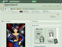 Tablet Screenshot of emalynne-blackwell.deviantart.com