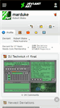 Mobile Screenshot of marduke.deviantart.com