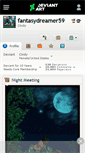 Mobile Screenshot of fantasydreamer59.deviantart.com