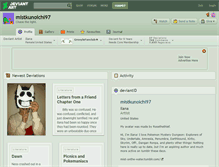 Tablet Screenshot of mistkunoichi97.deviantart.com