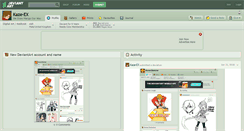 Desktop Screenshot of kaze-ex.deviantart.com