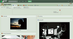 Desktop Screenshot of input-output.deviantart.com