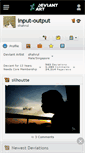 Mobile Screenshot of input-output.deviantart.com