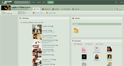 Desktop Screenshot of lupin-x-tonks-luv.deviantart.com