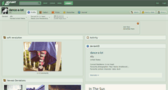 Desktop Screenshot of dance-a-lot.deviantart.com