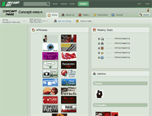Tablet Screenshot of concept-ness.deviantart.com