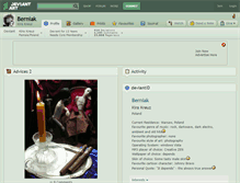 Tablet Screenshot of berniak.deviantart.com