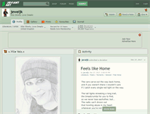 Tablet Screenshot of jeweljk.deviantart.com