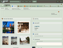 Tablet Screenshot of eugenes.deviantart.com