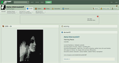 Desktop Screenshot of metal-mistress6669.deviantart.com