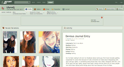 Desktop Screenshot of lfurvnq.deviantart.com