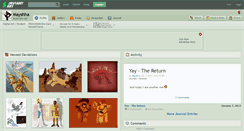 Desktop Screenshot of mayshha.deviantart.com