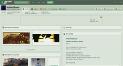 Desktop Screenshot of norbertbauer.deviantart.com