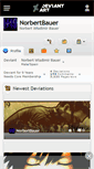 Mobile Screenshot of norbertbauer.deviantart.com