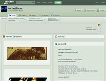 Tablet Screenshot of norbertbauer.deviantart.com