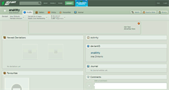 Desktop Screenshot of anakitty.deviantart.com