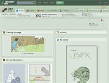 Tablet Screenshot of jspx.deviantart.com