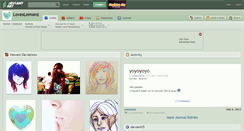 Desktop Screenshot of loveslemonz.deviantart.com