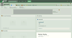 Desktop Screenshot of jackmeoff.deviantart.com