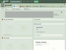 Tablet Screenshot of jackmeoff.deviantart.com