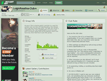 Tablet Screenshot of luigixrosalina-club.deviantart.com