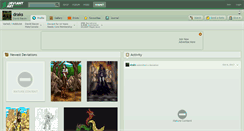 Desktop Screenshot of draks.deviantart.com