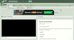 Desktop Screenshot of nikx.deviantart.com