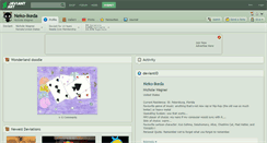 Desktop Screenshot of neko-ikeda.deviantart.com