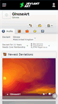 Mobile Screenshot of ginoseart.deviantart.com