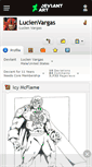Mobile Screenshot of lucienvargas.deviantart.com