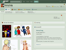 Tablet Screenshot of kennycraig.deviantart.com