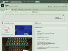 Tablet Screenshot of kupo2.deviantart.com