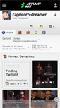 Mobile Screenshot of capricorn-dreamer.deviantart.com